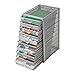 Mind Reader File Storage Drawers, Desk Organizer, Multi-Purpose, Crafts, Office, Metal Mesh, 10.75