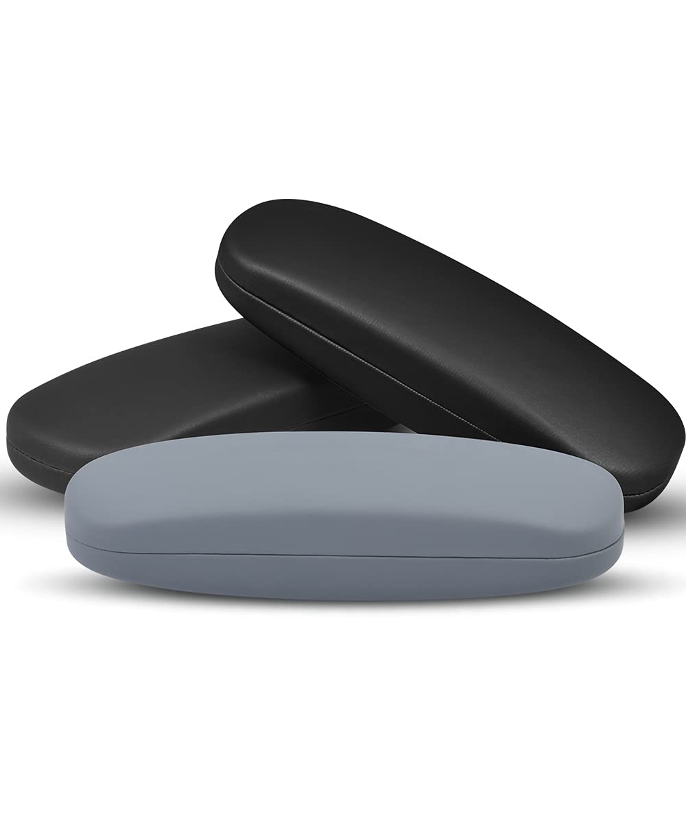 RayLove Unisex Hard Shell Eyeglasses Cases, Protective Case For Glasses