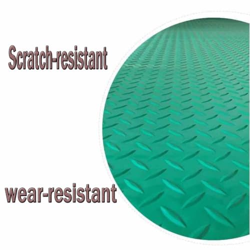 Tapis de protection de sol antidérapant en PVC durable et étanche