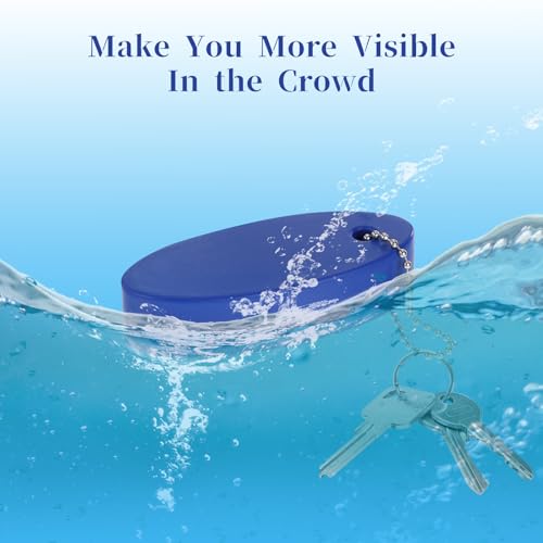 Image of Apausvcm 3 Pcs Foam Floating Keychain, Floating Boat Keychain Waterproof Surfboard Key Ring for Kayak Sailing Swiming