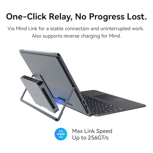 Image of Khadas Mind xPlay Kit - 13 inch 2.8K Portable Display + Magnetic Keyboard Bundle, Integrated Battery + Mind Link Ecosystem, Full-Featured Mobile Workstation for Mind Mini PC /Laptop /Travel