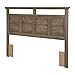 South Shore Versa Headboard, Full/Queen 54/60-Inch, Weathered Oak