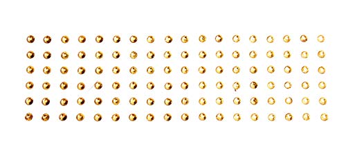 110 Rose Gold Dots 2 mm Stick On Fake Nose Studs/Gold Fake Nose labret Eye Piercing Stud/Self Adhesive Nose Stud/Fake Nose Stud/Costume Jewels