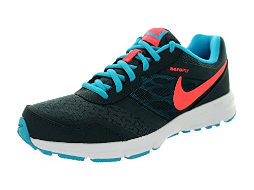 New Nike Womens Air Relentless 4 Running Shoe Blue Lagoon/Hot Lava 9.5