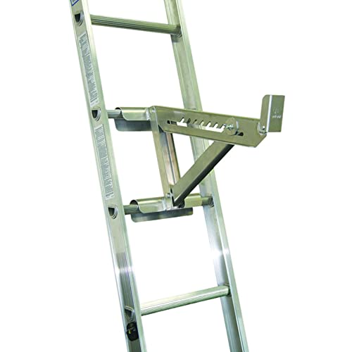 Guardian Fall Protection 2420 Two-Rung Short Body Ladder Jack, Silver