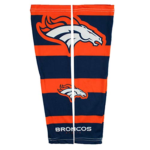 Littlearth Unisex-Adult Nfl Denver Broncos Strong Arms Tattoo Sleeves , Team Color, 17” Wrist To Bicep (300612-Brnc) #TOP2