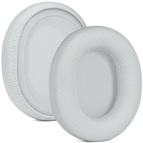 Coussinets Arctis anti-transpiration en tissu blanc pour réparer votre casque