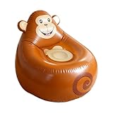 Compagnon animal : présentant des formes d'animaux amusantes, cette chaise gonflable pour assure une expérience d'assise confortable tout en améliorant l'atmosphère des réunions de famille, ce qui en fait un accessoire parfait pour que les profitent de moments ludiques et relaxants