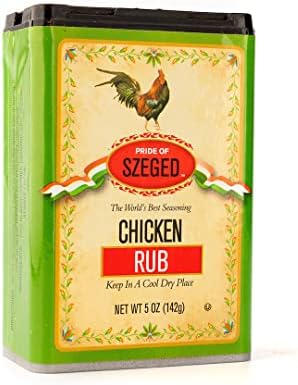 Spice Chain Pride of Szeged Chicken Rub Seasoning Mix, 5oz. Tin (142g), 1-Count