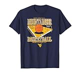West Virginia Mountaineers Basketball Morgantown Navy T-Shirt