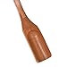 UTENEW 3 Pieces Wooden Loose Tea Scoops, Natural Bamboo Wood Spoons for Scooping Coffee Powder, Spices and Condiments, Long Handle 7