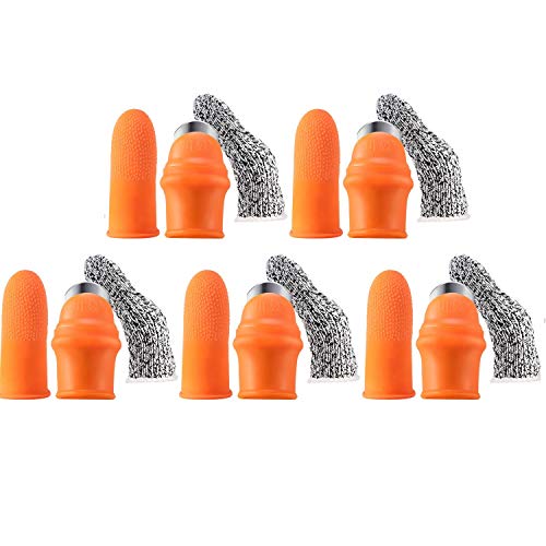 Woniu Silicone Thumb Knife,Fruit Vegetable Picker,with Sharp And Durable,for Picking Trimming Vegetable And Gardening,S