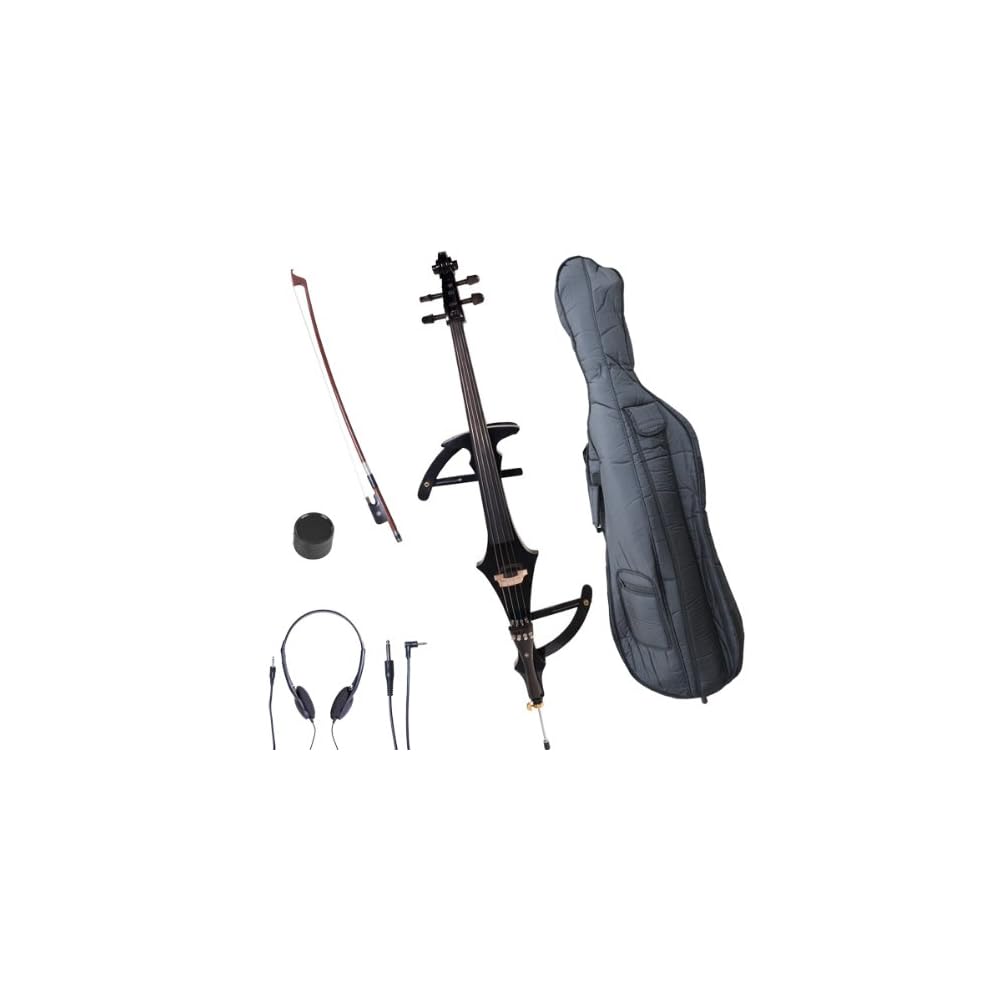 Cecilio Metallic Electric Cello Ebony Style Online Cheap