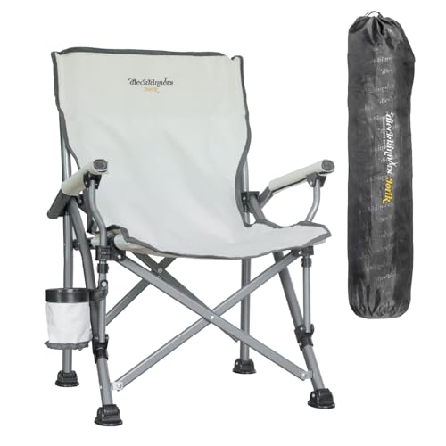 dieckkinners Campingstuhl Jorik, für Kinder und Jugendliche, Getränkehalter, 120kg Tragkraft, Beige