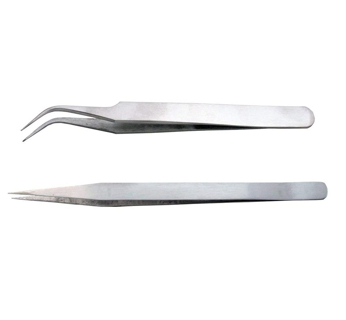 Catchex Stainless Steel Multipurpose Tweezer Set for False Eye Lashes, Eyelash Extensions, Nail Art - Manicure Tool (B095N6HWT7) Amazon Price History, Amazon Price Tracker