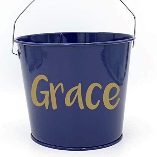 Personalized Name Pail Choose The Color Pail Bucket