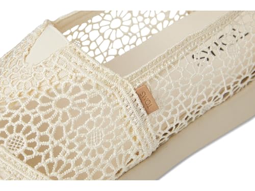 Image of TOMS Women's Alpargata Plus Slip On Espadrille, Textile Upper, Relaxed Fit, CloudBound Insole, Stretchy Easy On and Off