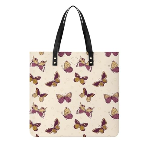 Sac à main shopper papillon vintage pour ne plus manquer de place en voyage