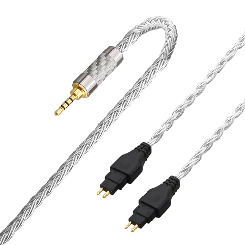 Tirstrup Replacement Cable for SENNHEISER Headphones HD650 HD600 HD580 HD535 HD545 HD565 HD265 with 2.5mm Plug (1.2m, 2.5mm 4poles)