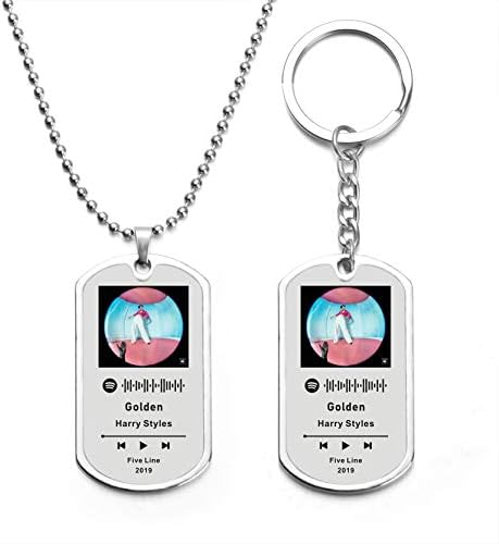 Spotify Code Necklace Keychain Music Album Style Personalized Spotify Mini Polaroid Photo Style Anniversary DIY Photo Album Plaque Custom Music Plaque Birthday Valentine Wedding Presents