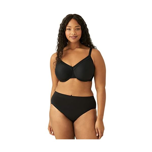 Wacoal womens Perfect Primer Underwire Full Coverage Bra, Black, 38I US