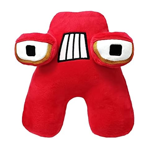 bdao gift Alphabet Lore Plush Toy,Alphabet Sweets,Soft Alphabet Lore Stuffed Dolls Educational Letter Toys,Stuffed Figure Doll for Kids and Adults,Toy for 1 2 3 year old Boys/Girls, (A) Cover