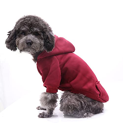 Yikeyo 4 Pack Dog Fall Clothes Dog Hoodie Blank Puppy Sweaters for Small Dogs Boy Male Girl for 1lb to17.6lb - Dog Pet… - Image 7