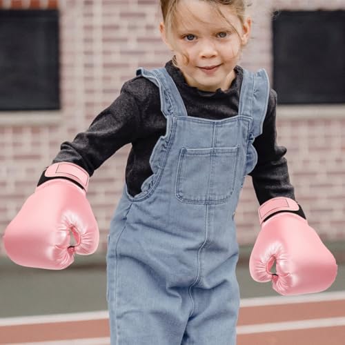 Guantes de boxeo para niño BESPORTBLE con interior transpirable antisudor 6
