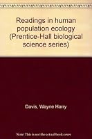 Readings in Human Population Ecology 0137574924 Book Cover