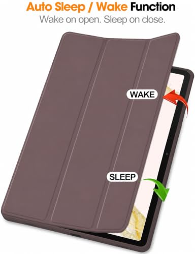 Image of ProElite Cover for OnePlus Pad 4 /Pad 3 13.2 inch case, Soft Flexible Flip Cover for OnePlus Pad 4 /3 13.2 inch with Pen Holder [Recoil Series] - Coffee