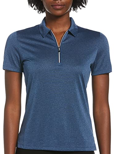 Chemise de golf femme Callaway respirante et extensible avec col zippé protecteur