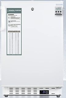 Summit Appliance ADA404REFAL Built-in Undercounter ADA Compliant Commercially Approved with Lock, Digital Controls, Hospital Cord with 'Green Dot' Plug, Digital Thermometer and Automatic Defrost