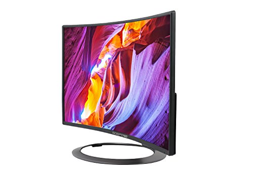 Sceptre C248W-1920R 24" Curved 75Hz Gaming Led Monitor Full Hd 1080P Hdmi Displayport Vga Speakers Ultra Thin Metal Black #TOP1