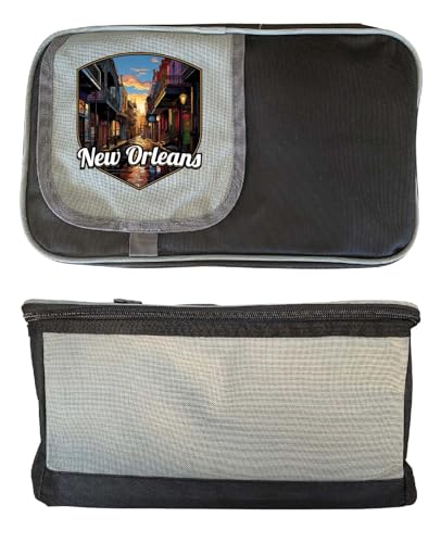 R and R Imports New Orleans Louisiana Design A Souvenir Cooler 9 pack
