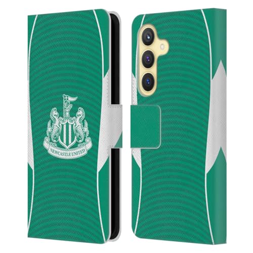 Newcastle United FC Étui Portefeuille en Cuir Samsung S24 5G Coque Away 2025/26