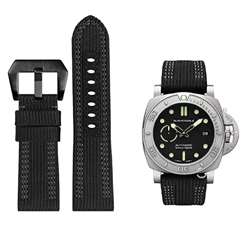 Correa militar para Panerai 441 con nailon ultra resistente para el día a día