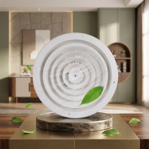 Diffuseur de plafond rond 40,6 cm pour éliminer les courants d'air froid - 4