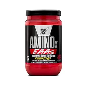 BSN Amino X EAAs, Muscle Recovery & Endurance, 10g Essential Amino Acids, 5g BCAAs, Zero Sugar, Caffeine Free, Strawberry Dragonfruit, 13.2oz, 25 Servings
