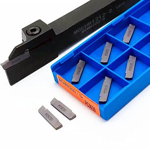 Portaherramientas y inserto de carburo para ranurar miniatura 4