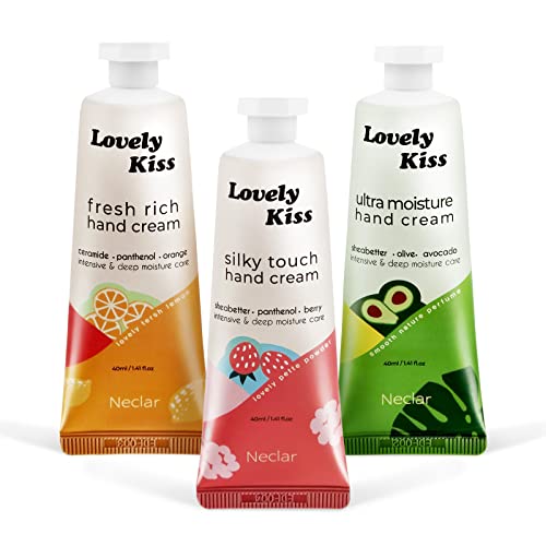 Neclar - Hand Lotion Travel Size - Mini Hand Lotion - Travel Size Hand Cream - Hand Lotions for Women - Pocket Lotion for Kids - Hand Lotion for Dry Hands - Travel Size Lotion - Travel Size Hand Lotion (3 Pack)