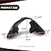 Fender Liners Front, Driver & Passenger Side Compatible with Audi Q5 SQ5 2009-2017 8R0821172F, 8R0821172K, 8R0821171F, 8R0821171K, AU1249122, AU1249143, AU1248122, AU1248143