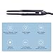 Small Flat Iron for Short Hair, 3/10 inch Mini Hair Straightener for Pixie & Beard,Dual Voltage, Auto Shut Off