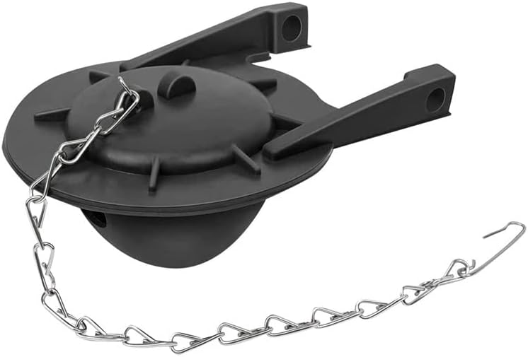Universal Water Saving Toilet Flapper Replacement Kit Rubber Tank Chain Flap Cover