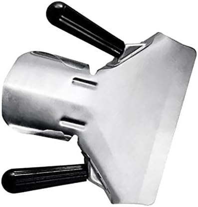 Commercial Stainless Steel French Fry Chip Scoop with Dual Handles - Easy Fill Tool for Bags & Boxes - Hot Food Snack Shovel for Popcorn Nuts Meals - Convenient and Safe Dessert image 4