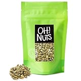 Oh! Nuts Roasted Salted Pumpkin Seeds | Resealable 2LB Bulk Bag of Unshelled Pepitas | All-Natural P