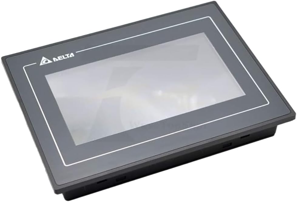 Angled view of the Delta DOP-107BV HMI Touch Panel