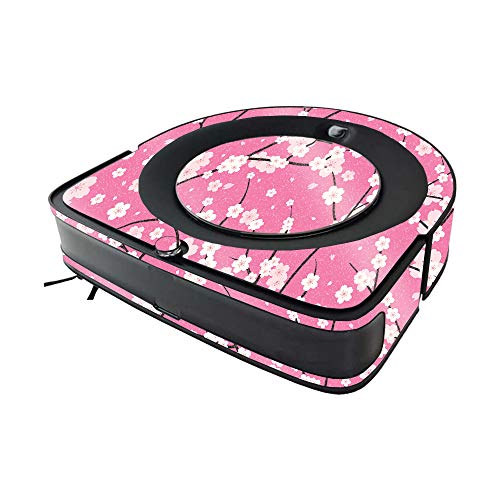 Image of MightySkins Glossy Glitter Skin Compatible with iRobot Roomba s9 Vacuum - Sakura Pink | Protective High-Gloss Glitter Finish | Easy to Apply and Change Styles | Made in The USA