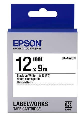 EPSON_12mm Black on White Tape_LK-4WBN (Pack of 5)-picture-10