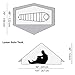 Six Moon Designs Lunar Solo Green - One Person Tent. Ultralight Tent Weighs 26 oz. Constructed of 100% Silicone-Coated Polyester for Reduced Fabric Stretch & Volume Ultralight Tent.