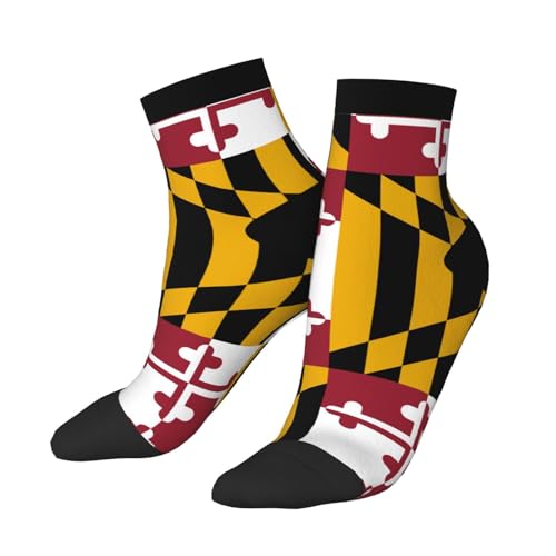 Women’s Maryland Flag Crew Socks